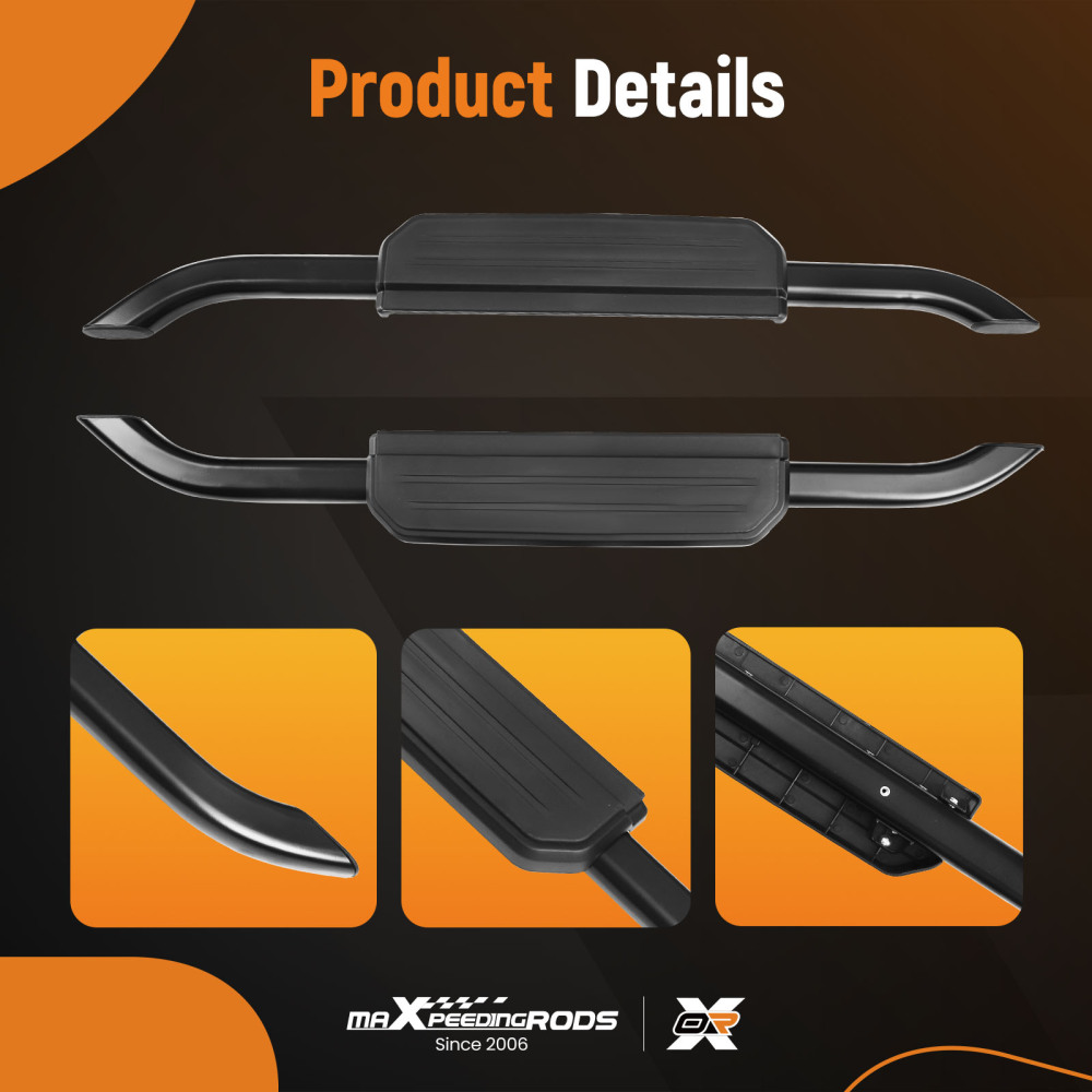 Aluminium Side Steps compatible for Land Rover Defender 90 2020-2023 L663 Running Boards