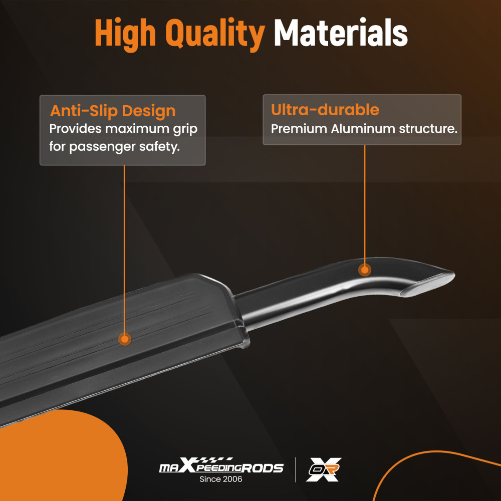 Aluminium Side Steps compatible for Land Rover Defender 90 2020-2023 L663 Running Boards