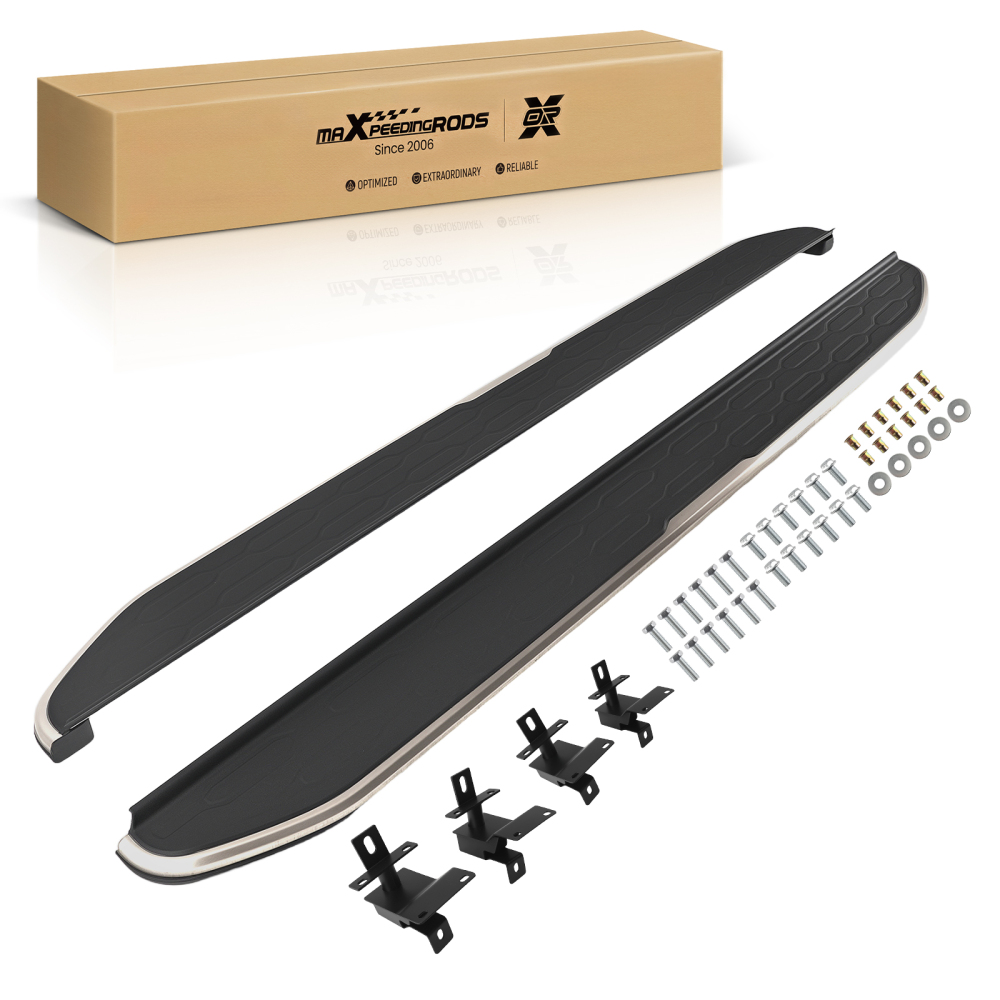 Running Board Side Steps compatible for Land Rover Discovery Sport L550 14+ Complete Kit