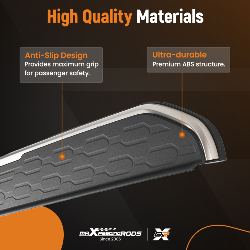 Running Board Side Steps compatible for Land Rover Discovery Sport L550 14+ Complete Kit