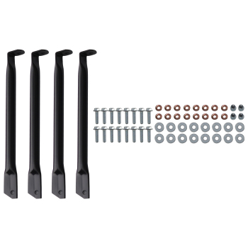 Nerf Bars Side Step compatible for Land Rover Defender 110 1983-2016 Non-Slip Protection