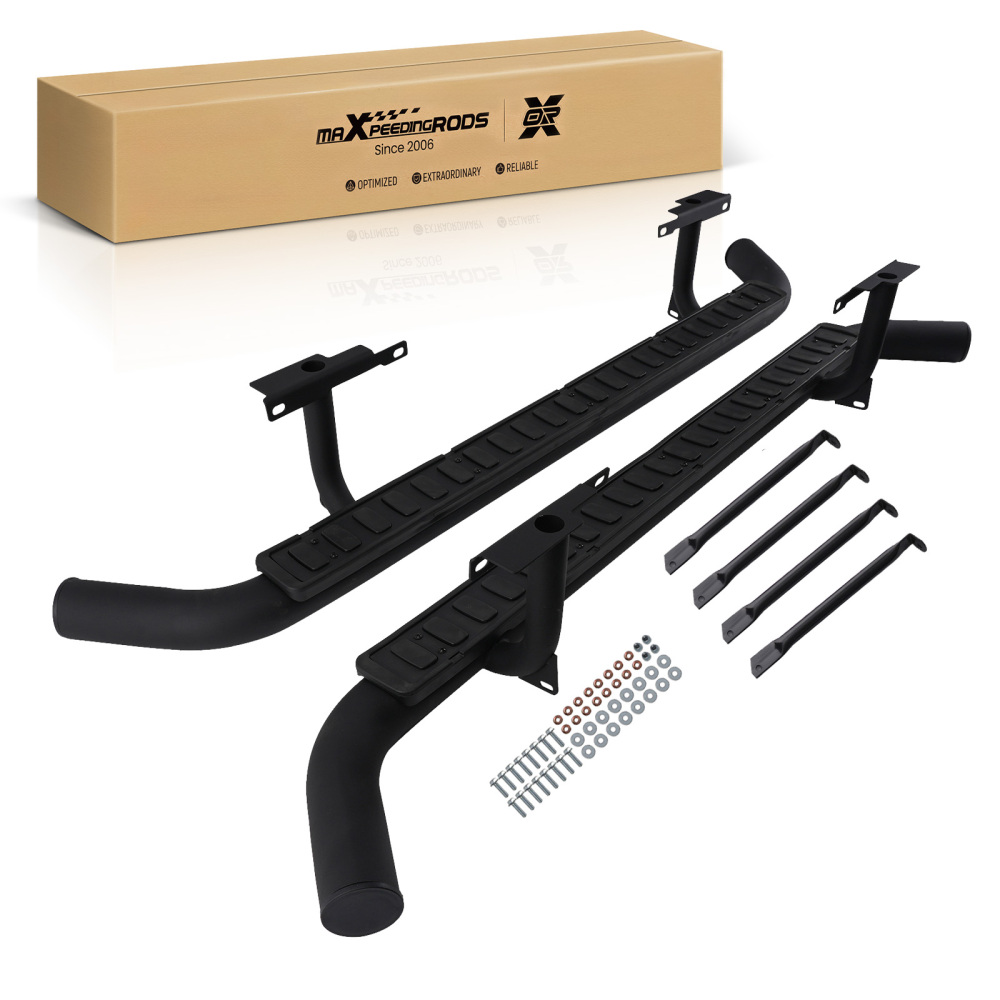 Nerf Bars Side Step compatible for Land Rover Defender 110 1983-2016 Non-Slip Protection