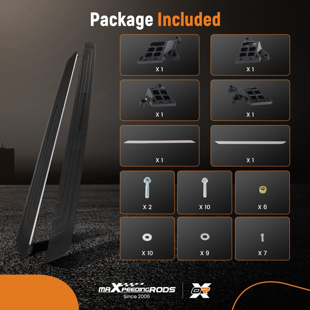 Aluminum Alloy Nerf Bars compatible for Land Rover Range Rover Sport MK3 L461 2022+ Steps