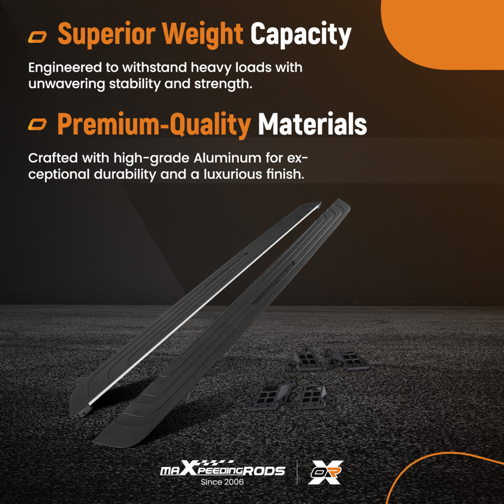 Aluminum Alloy Nerf Bars compatible for Land Rover Range Rover Sport MK3 L461 2022+ Steps