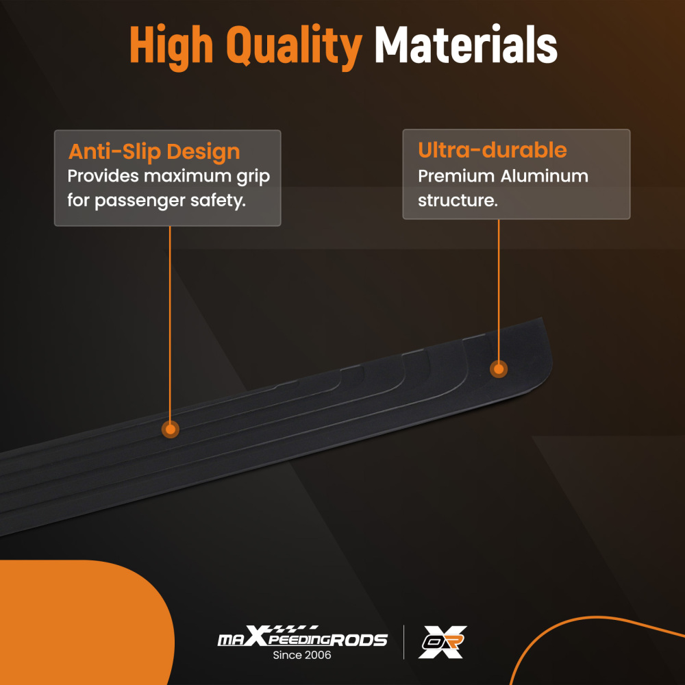 Aluminum Alloy Nerf Bars compatible for Land Rover Range Rover Sport MK3 L461 2022+ Steps