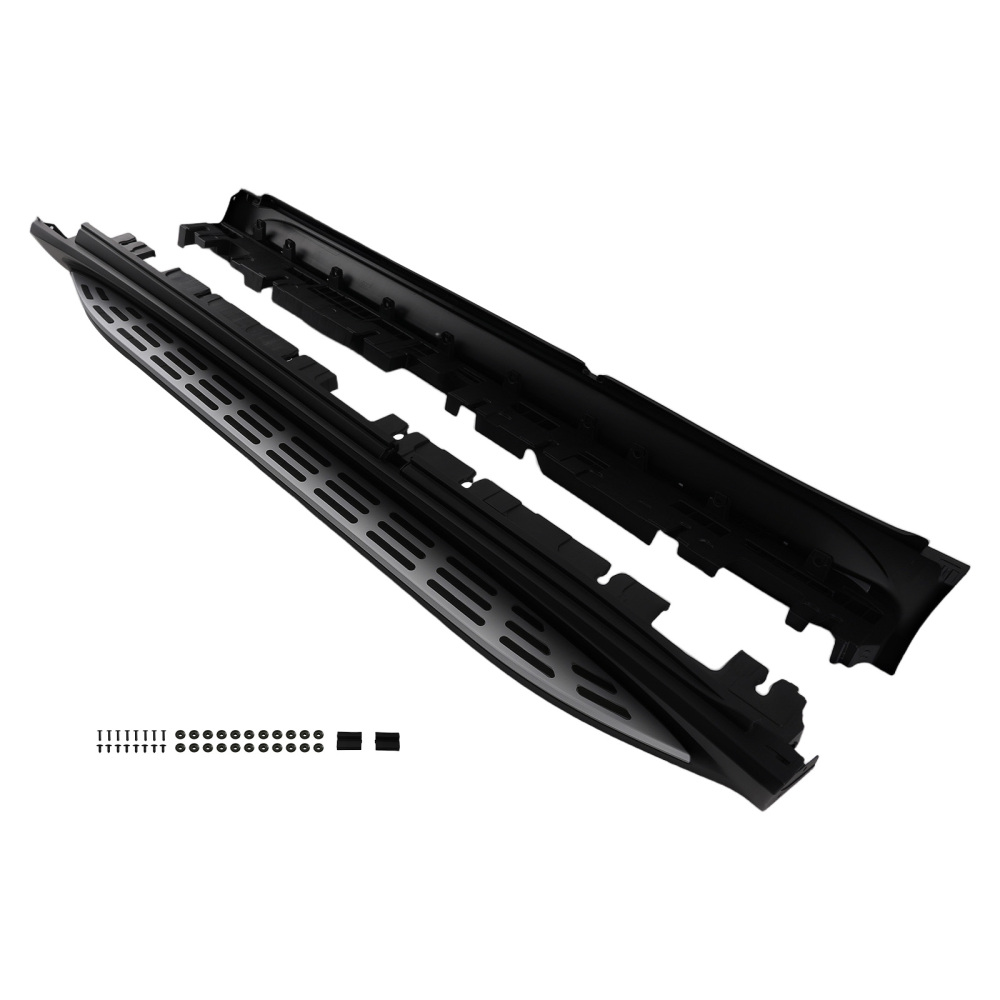 Aluminum Nerf Bars Steps compatible for Mercedes GLE Coupe AMG 53 63 2020-2024 Black Pair