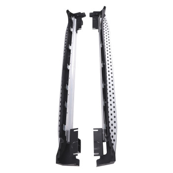 Aluminum Running Board Set compatible for Mercedes W164 ML350 ML500 ML550 2006-2011 4.7inch