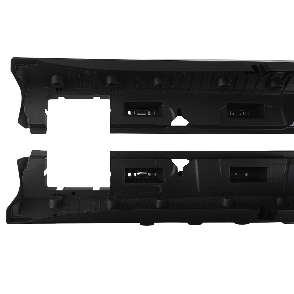 Aluminium Running Boards compatible for Mercedes ML350 W166 12-15 GLE 16-18 Non-Slip Black