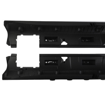 Aluminium Running Boards compatible for Mercedes ML350 W166 12-15 GLE 16-18 Non-Slip Black