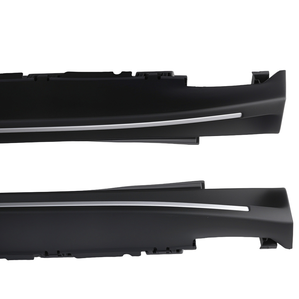 Aluminum Side Step Bars compatible for Mercedes ML350 ML550 W166 2012-2015 GLE 16-18 Black