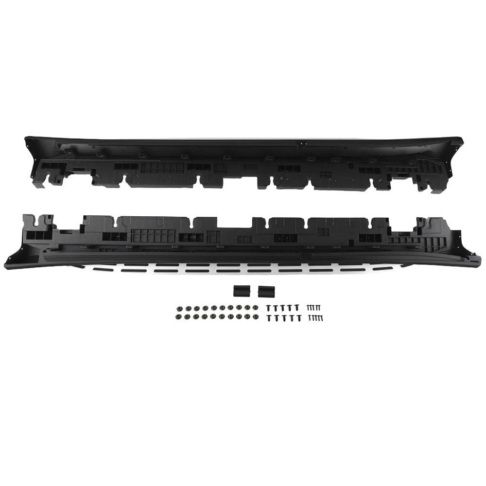 Aluminium Side Steps Bars Black compatible for Mercedes GLE350 GLE450 GLE580 2020-2024 W167