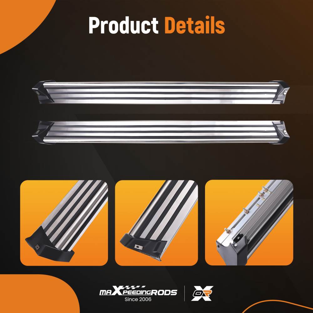 Side Step Bar compatible for Mercedes Benz G-Class G55 G550 G500 W463 1989-2018 Pair