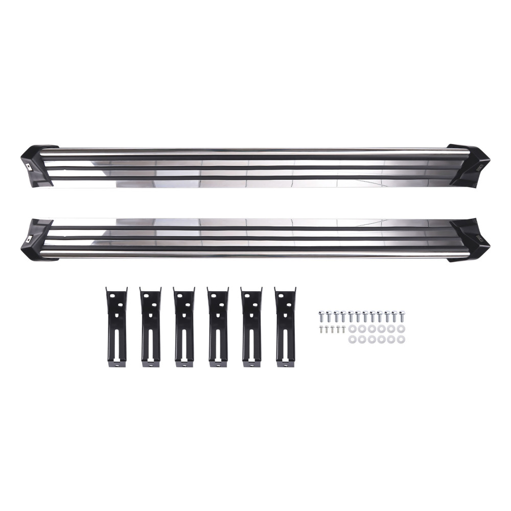 Side Step Bar compatible for Mercedes Benz G-Class G55 G550 G500 W463 1989-2018 Pair