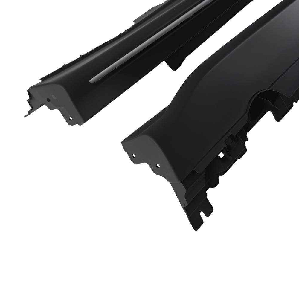 Aluminum Side Running Board compatible for Mercedes GLC X254 GLC300 2022-2024 Black Steps