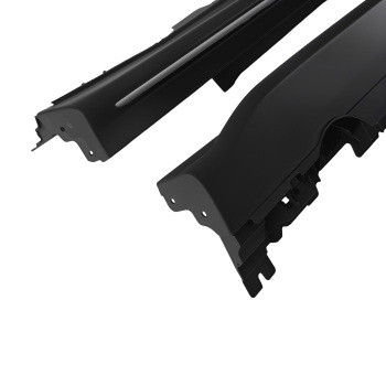 Aluminum Side Running Board compatible for Mercedes GLC X254 GLC300 2022-2024 Black Steps