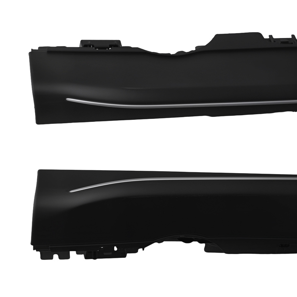 Aluminum Side Running Board compatible for Mercedes GLC X254 GLC300 2022-2024 Black Steps