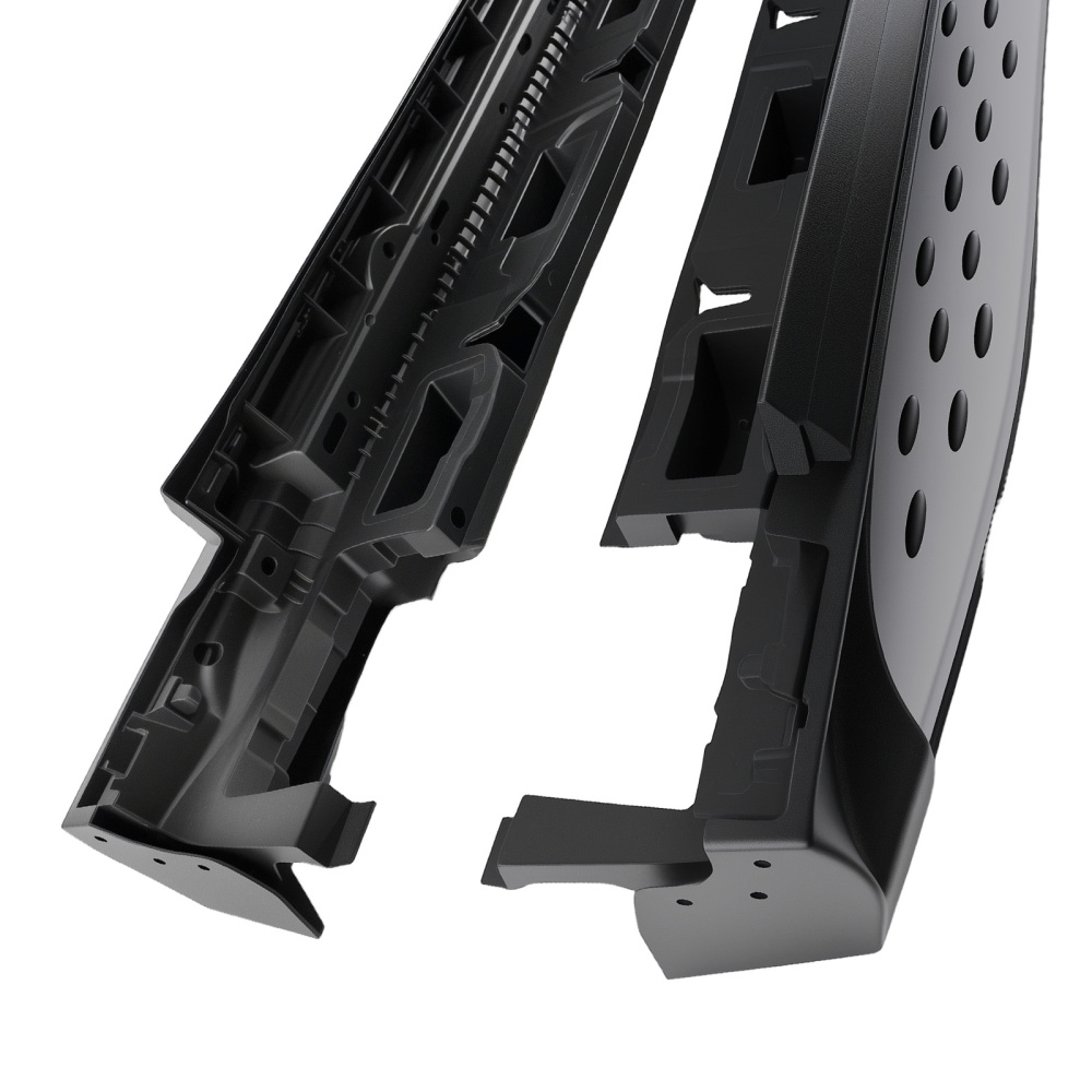 Nerf Bars Side Steps Bars compatible for Mercedes X166 GL GLS 2013-18 Black Non-Slip