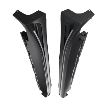 Barres Latérales ABS compatible pour Mercedes-Benz X166 GL GLS 2013-2018 Antidérapant