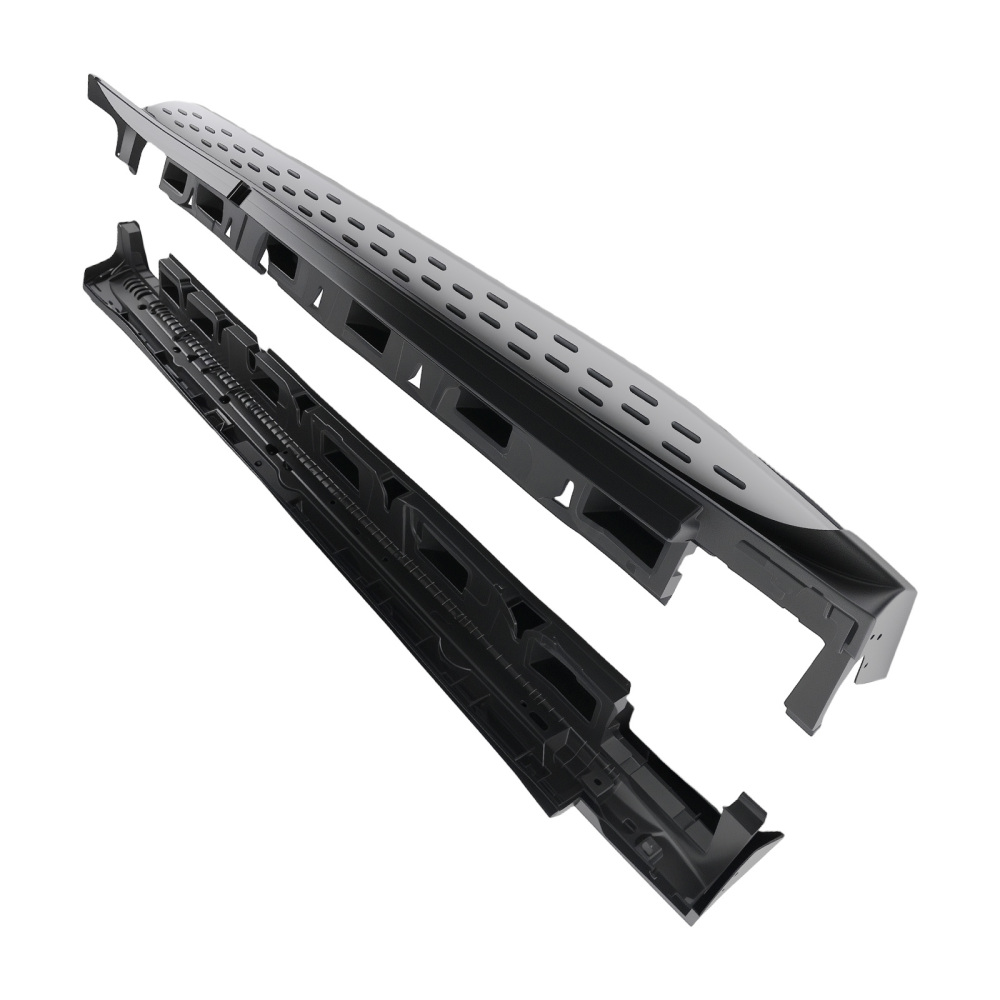 Barres Latérales ABS compatible pour Mercedes-Benz X166 GL GLS 2013-2018 Antidérapant