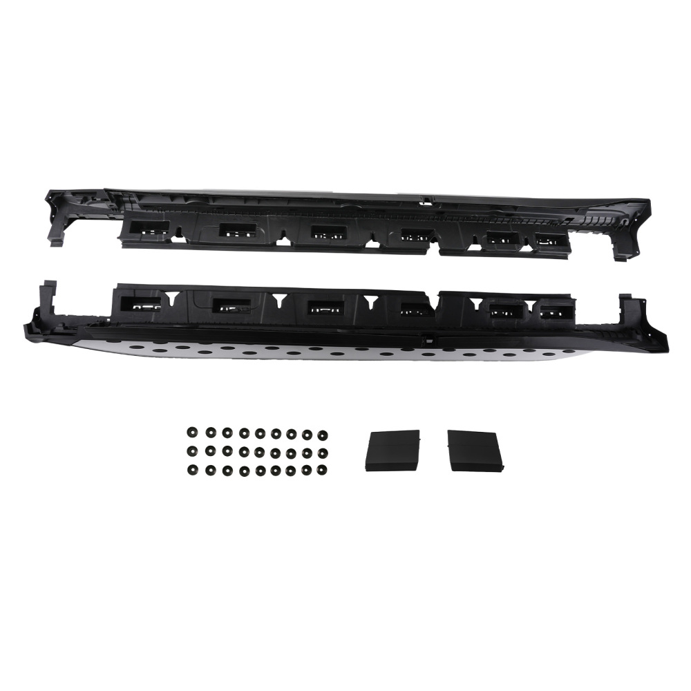 Nerf Bars Side Steps Bars compatible for Mercedes X166 GL GLS 2013-18 Black Non-Slip