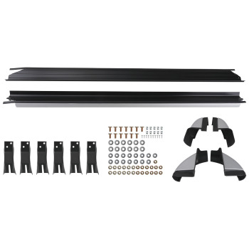 Running Bar compatible for Nissan Navara NP300 D23 2016+ Side Steps Protection Aluminum