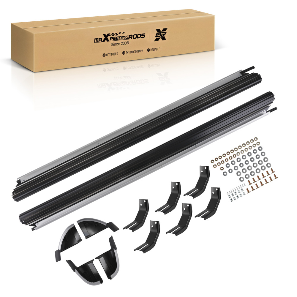 Running Bar compatible for Nissan Navara NP300 D23 2016+ Side Steps Protection Aluminum