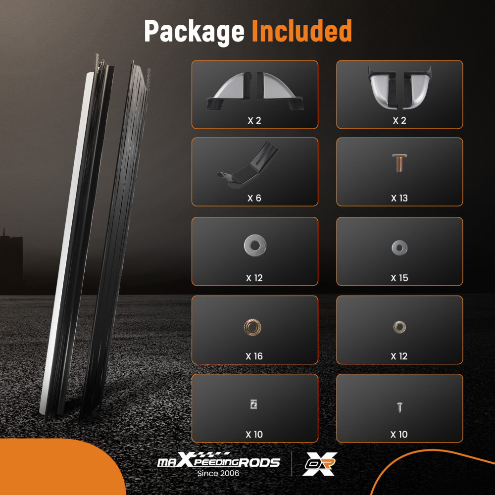 Running Bar compatible for Nissan Navara NP300 D23 2016+ Side Steps Protection Aluminum