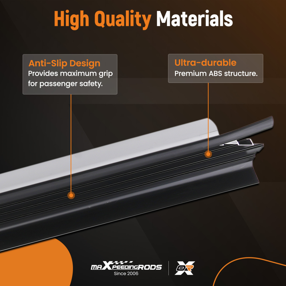 Running Bar compatible for Nissan Navara NP300 D23 2016+ Side Steps Protection Aluminum