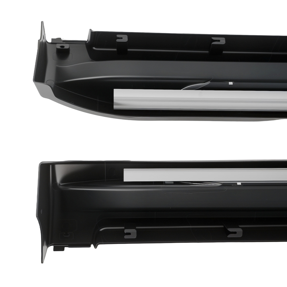 Aluminium Running Board Side Steps compatible for Nissan X-Trail T32 14-20 Black Non-Slip