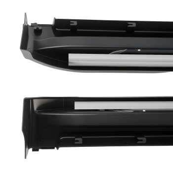 Aluminium Running Board Side Steps compatible for Nissan X-Trail T32 14-20 Black Non-Slip