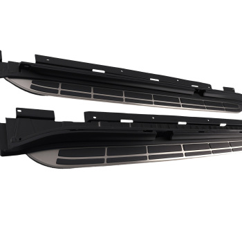 Aluminium Running Board compatible for Porsche Macan 2014+ Side Steps Left Right Black