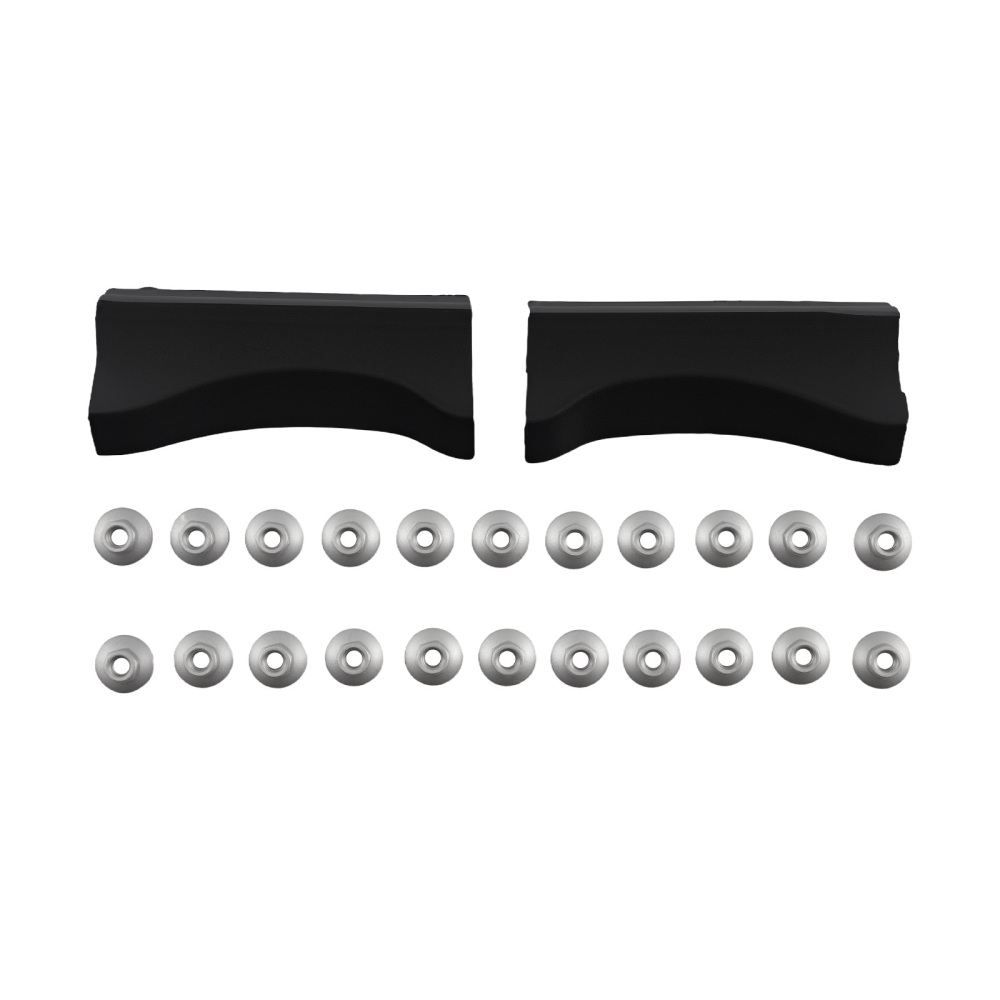 Aluminium Running Board compatible for Porsche Macan 2014+ Side Steps Left Right Black