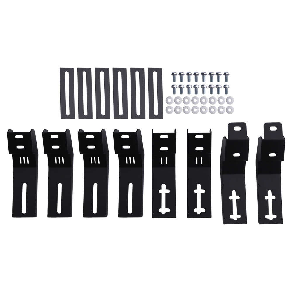 Nerf Bar Side Steps compatible for Toyota Tacoma Double Crew 2024-2025 Non-Slip Surface