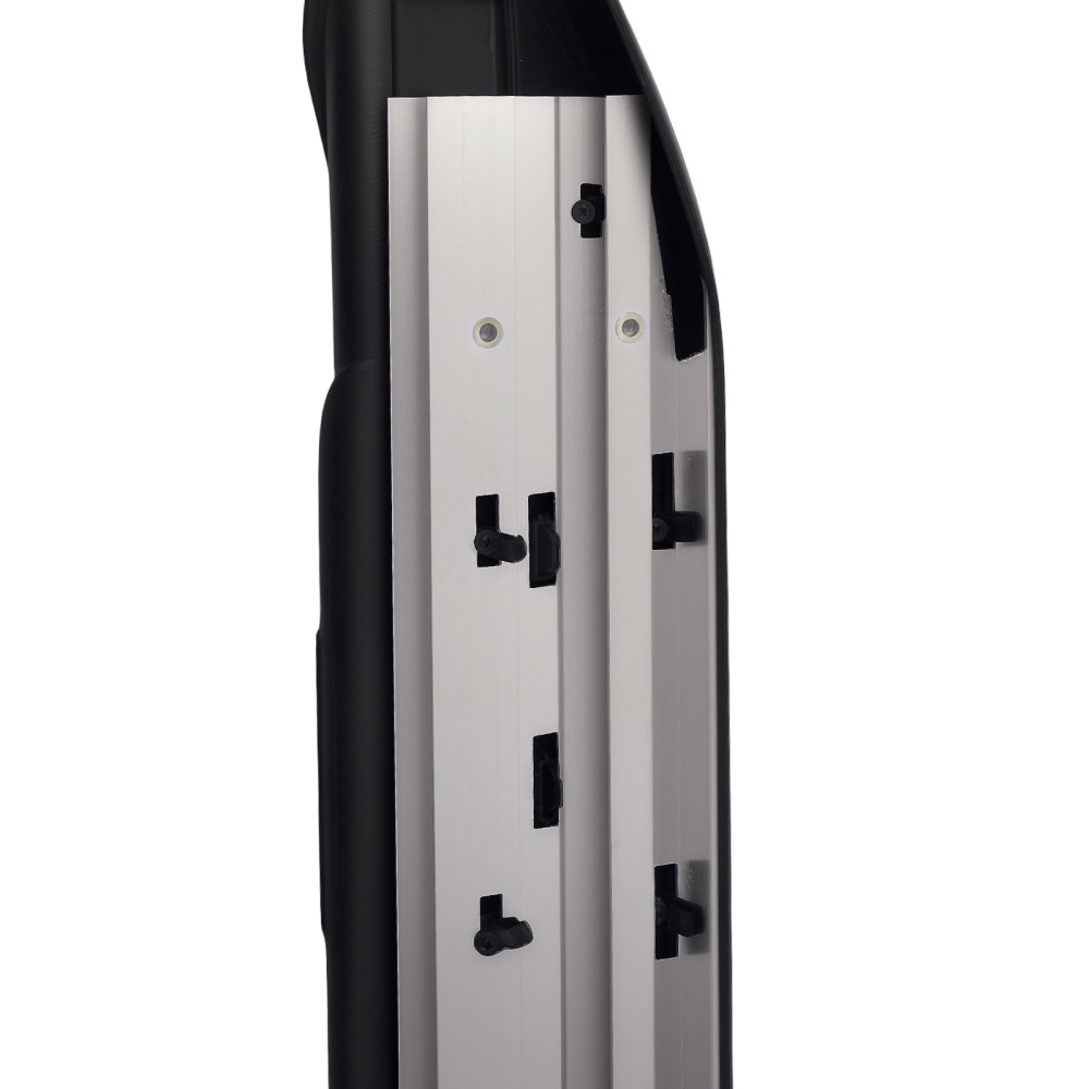 Aluminum Running Boards compatible for Toyota LandCruiser Prado J150 2017-2023 Black Set