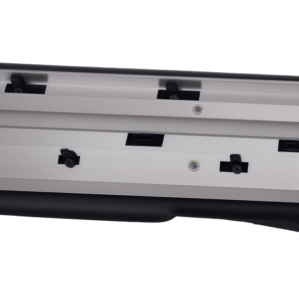 Aluminum Running Boards compatible for Toyota LandCruiser Prado J150 2017-2023 Black Set