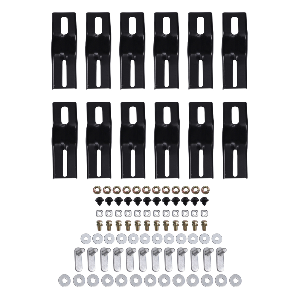 Aluminum Running Board Steps compatible for Toyota CH-R CHR 2016-2023 Nerf Bars Non-Slip