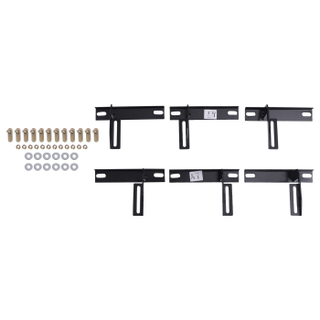 5 Wide Running Board Side Step compatible for Toyota RAV4 19-24 300lbs Capacity Black