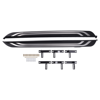 5 Wide Running Board Side Step compatible for Toyota RAV4 19-24 300lbs Capacity Black