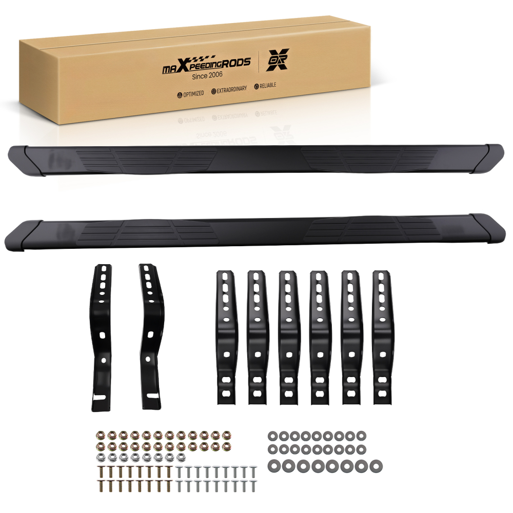 Non-Slip Nerf Bar compatible for Toyota Tundra Crew Max 2022 2023 2024 25 26 Running Board