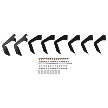 5 Black Side Step Bar compatible for Toyota Tundra Double Cab 07-21 Non-Slip Nerf Bars