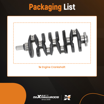 Crankshaft compatible for Mercedes-Benz E250 E300 GLC200 GLC260 GLC300 GLK250 M274 M270 2.0