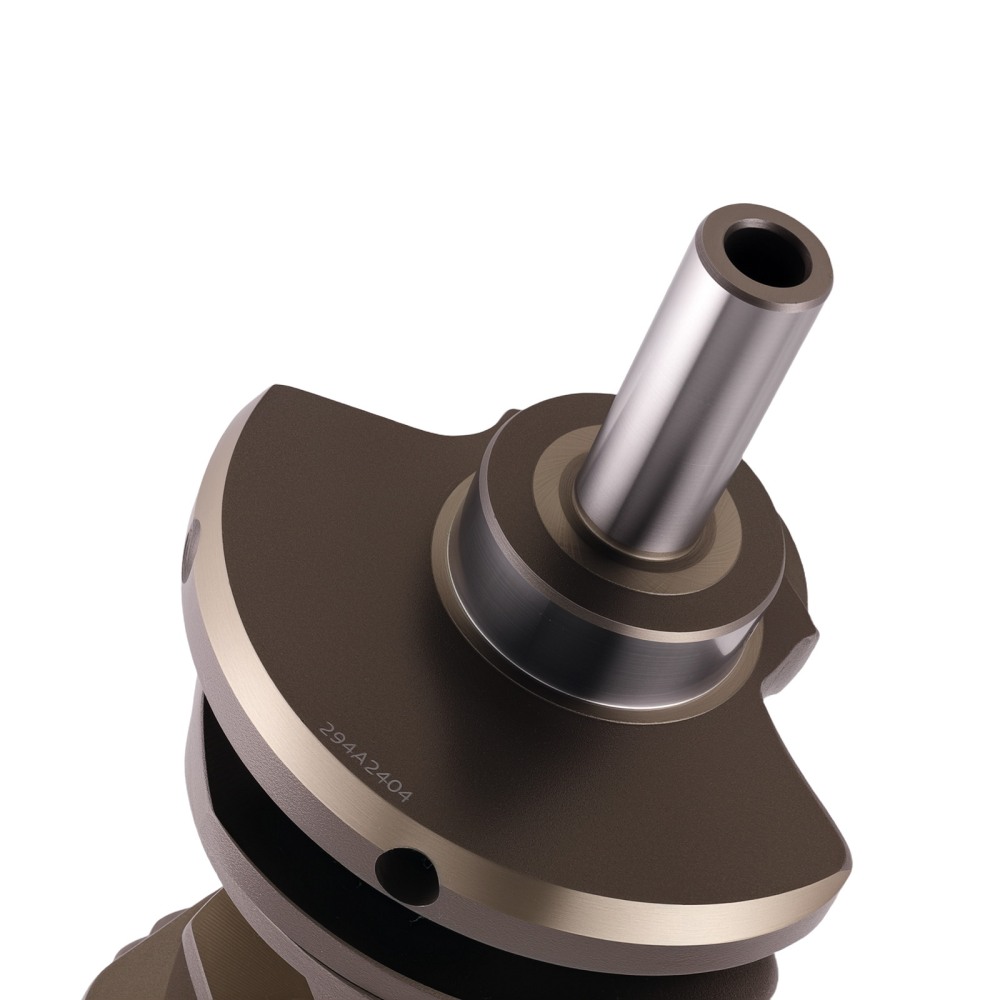 OM642 Cigüeñal Del Motor compatible para Mercedes Benz 3.0 CDI Crankshaft A6420302601 Crank