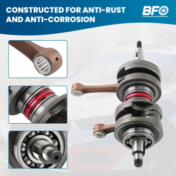 Extreme Heavy Duty Crank Bearings Crankshaft Rods compatible for Yamaha Banshee YFZ350 350