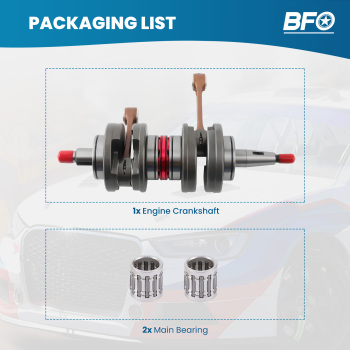 Extreme Heavy Duty Crank Bearings Crankshaft Rods compatible for Yamaha Banshee YFZ350 350