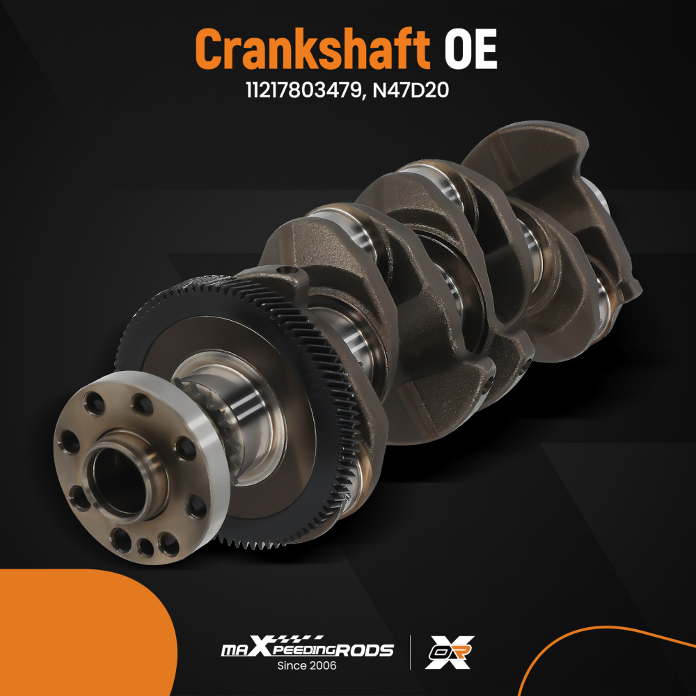 N47 VILEBREQUIN compatible pour BMW 1 2 3 4 5 X1 X3 X5 N47D20 compatible pour MINI 2.0 11217803479 CRANK