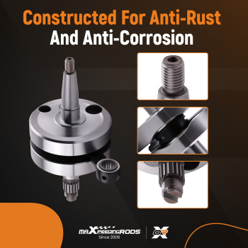 Engine Crank Assembly compatible for Suzuki RM85 RM85L 2002-2023 12200-03B20 1220003B20