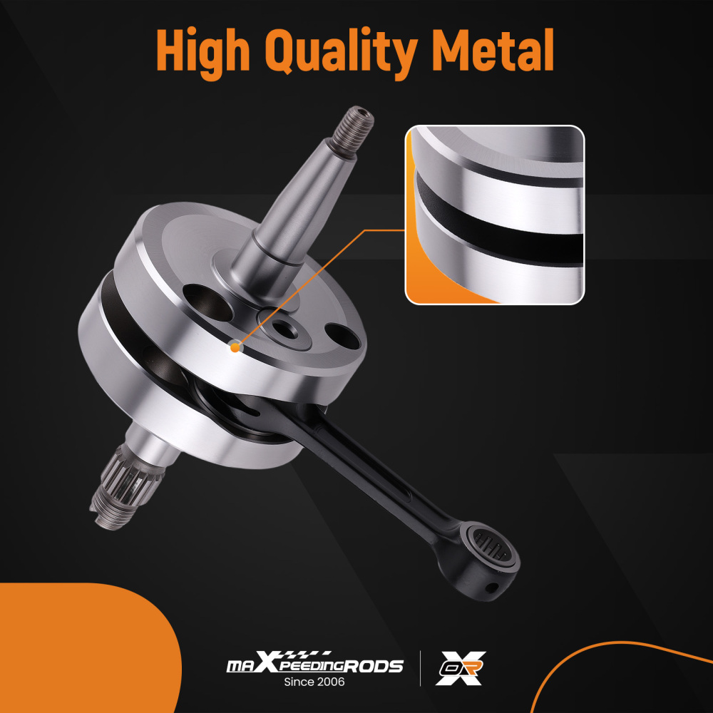 Engine Crank Assembly compatible for Suzuki RM85 RM85L 2002-2023 12200-03B20 1220003B20