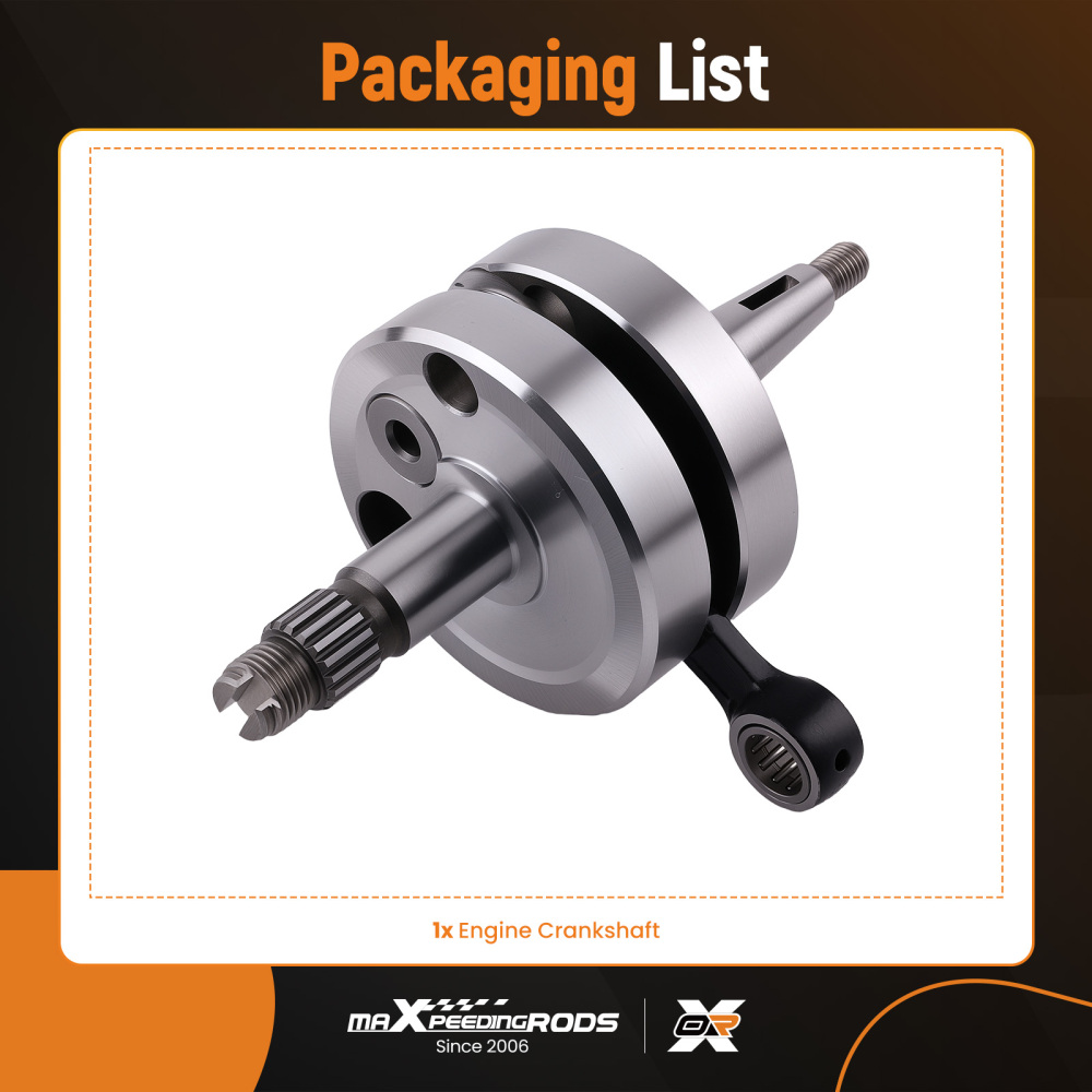 Engine Crank Assembly compatible for Suzuki RM85 RM85L 2002-2023 12200-03B20 1220003B20