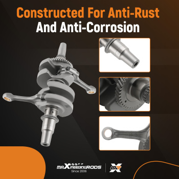 New Crankshaft Crank ShaftConnecting Rods compatible for Polaris RZR XP 1000 2014-2017