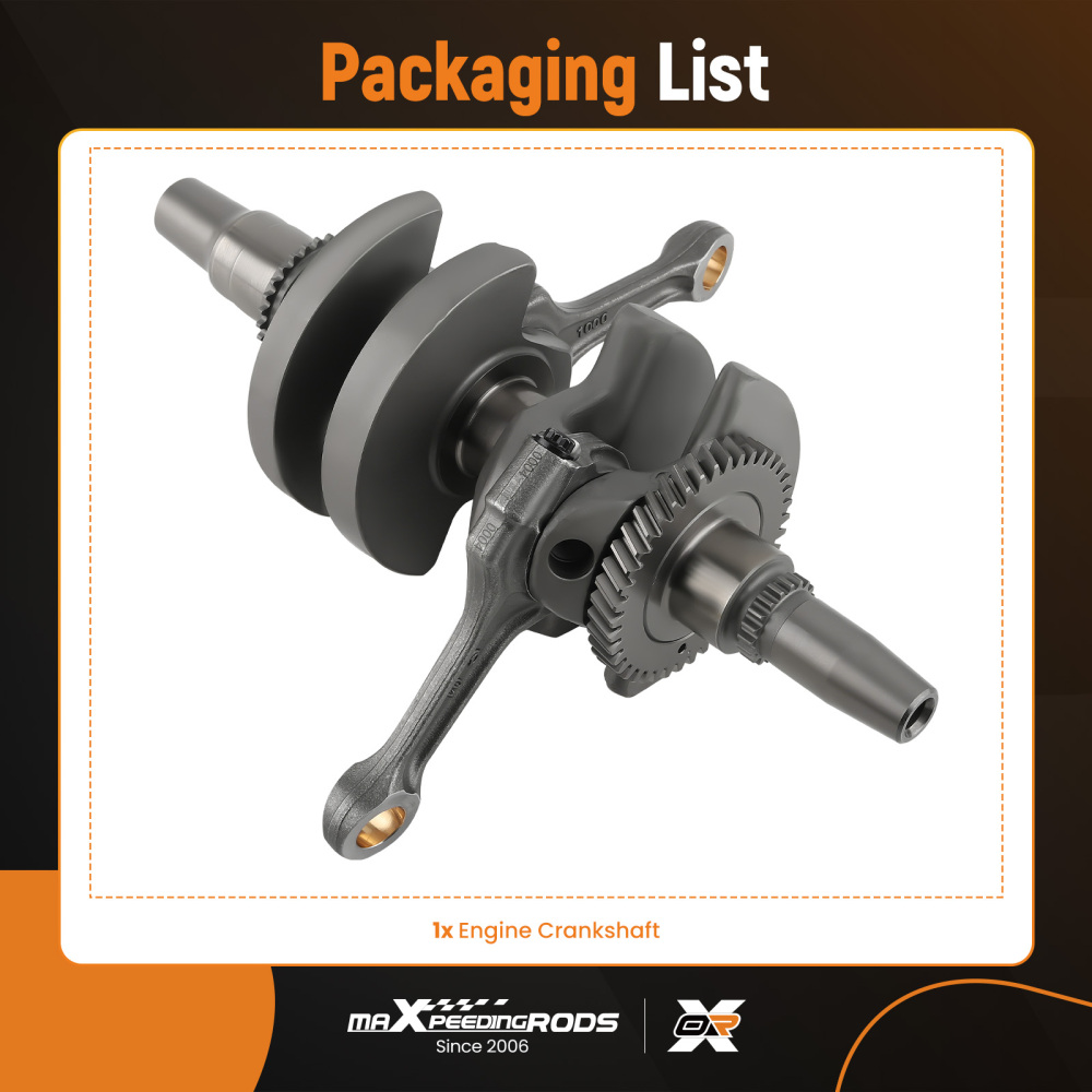 New Crankshaft Crank ShaftConnecting Rods compatible for Polaris RZR XP 1000 2014-2017